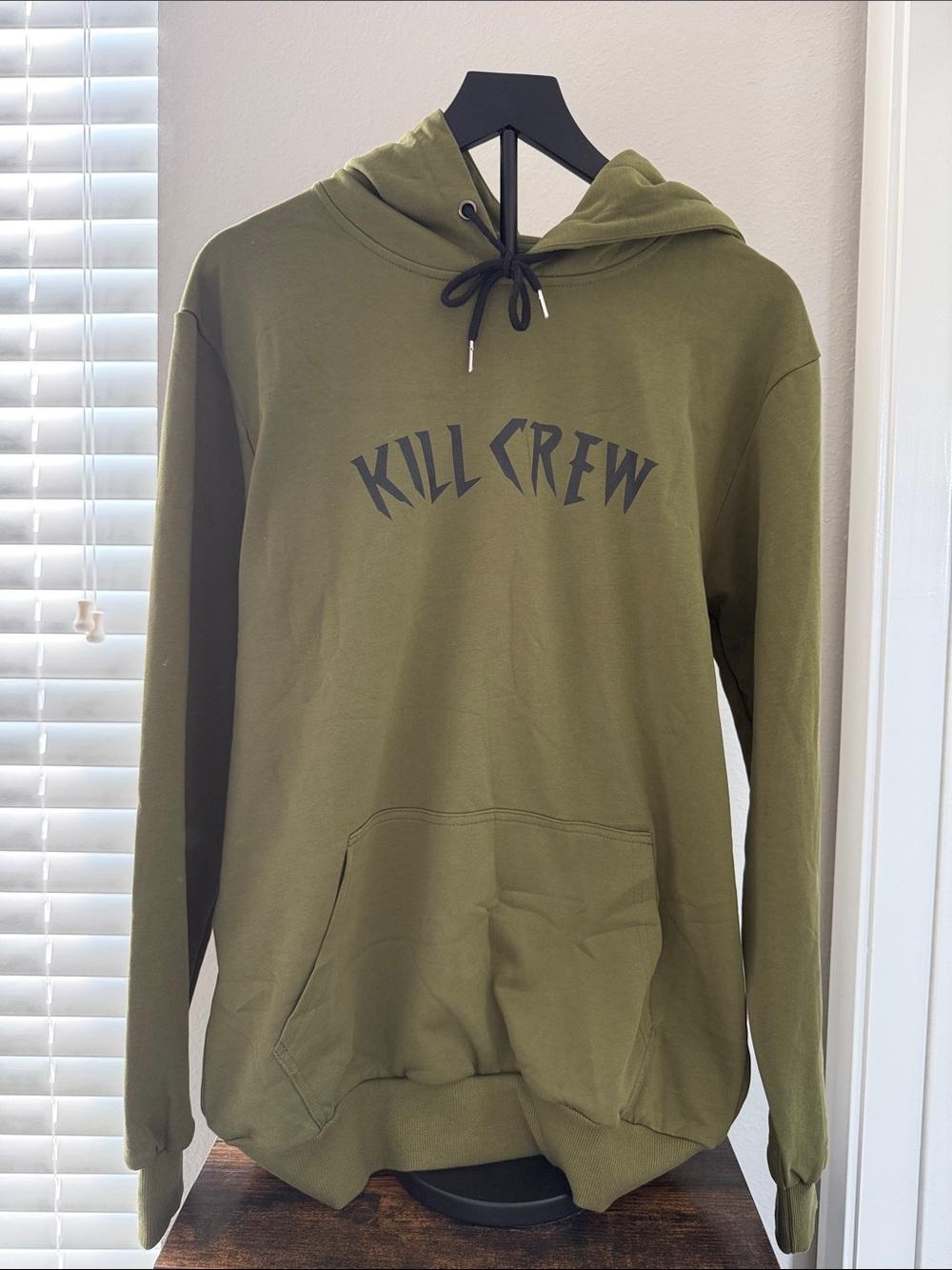 Kill Crew Olive Green Hoodie